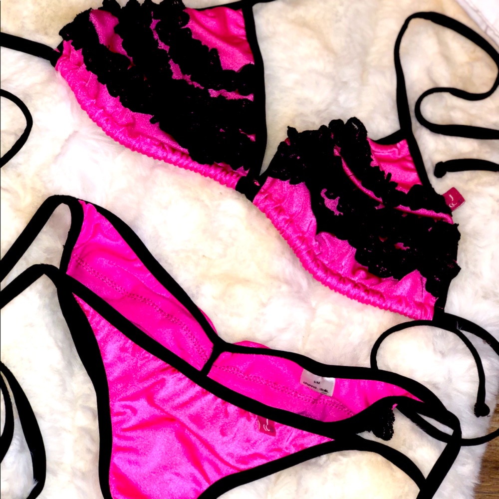 Chynna Dolls Ruffle Scrunch-butt Bikini